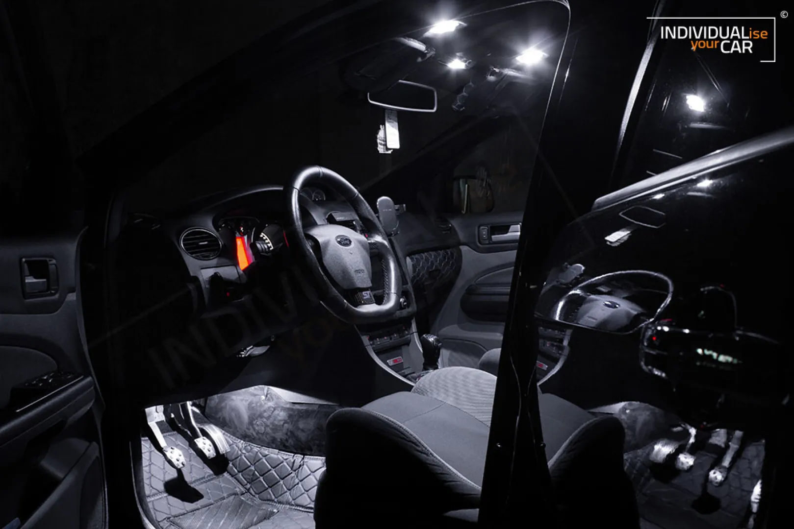 Ford Focus MK2 LED-Kit ST - Pure -White